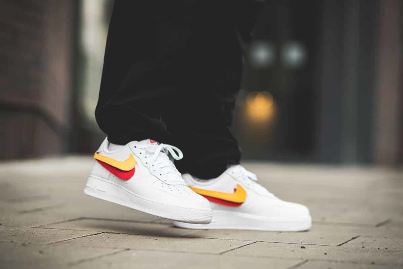 Air force 1 white swoosh sale pack